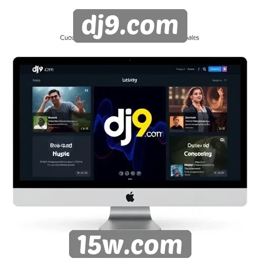 Recursos e funcionalidades do site dj9.com